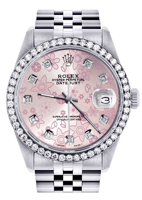 pink dial rolex|Rolex lady datejust pink.